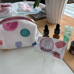Mad Hippie Polka Dot Cosmetic Bag